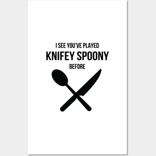Knifey Spoony Posters and Art
